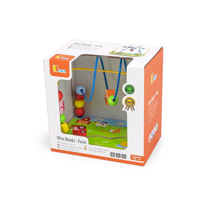 The Original Toy Company - Wholesale Wood Toy - Kids - Farm Maze1