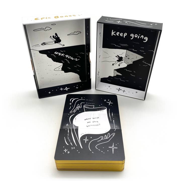 Gently Rising Manifestation Affirmation / Oracle Deck for wholesale by Epic Bones