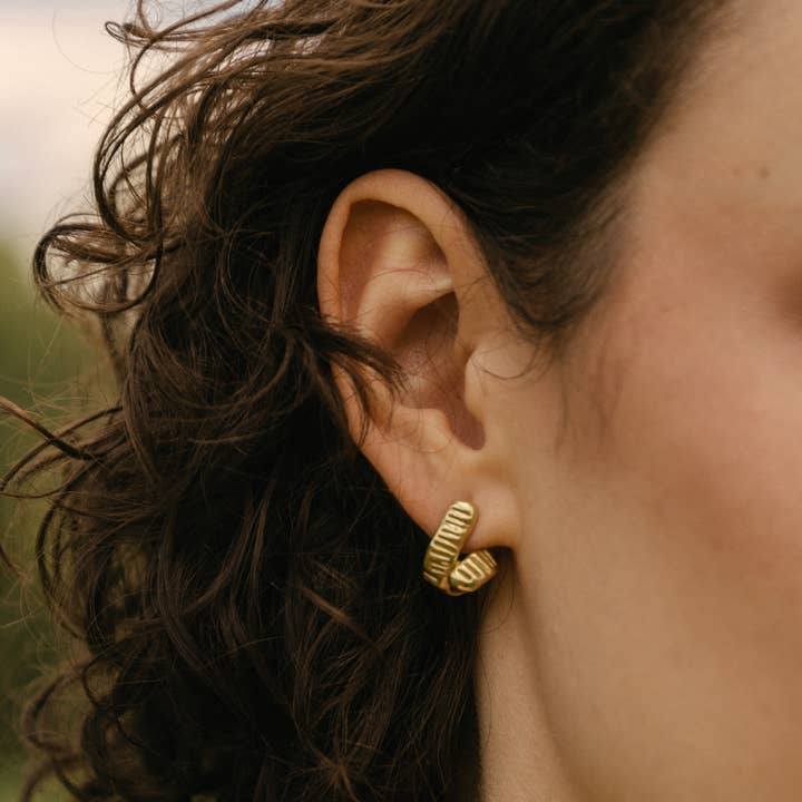 Totem Stud Earrings for wholesale by Goldeluxe Jewelry