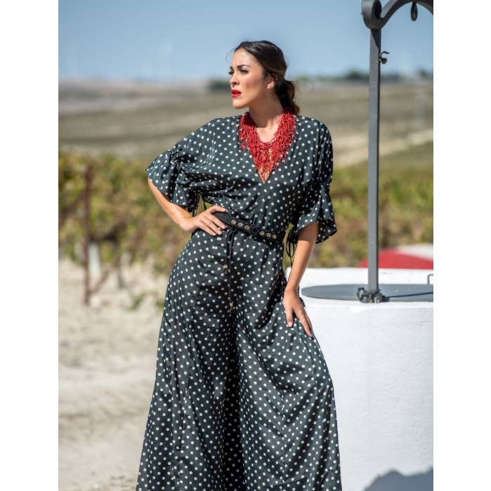 SOLNEDGÅNG OCH MÅNE CANASTERA JUMPSUIT för wholesale av Káhyra