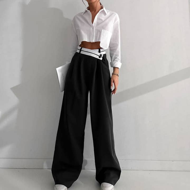 2025 NEW Unique Trousers Chic Versatile and Edgy for wholesale by Marayn