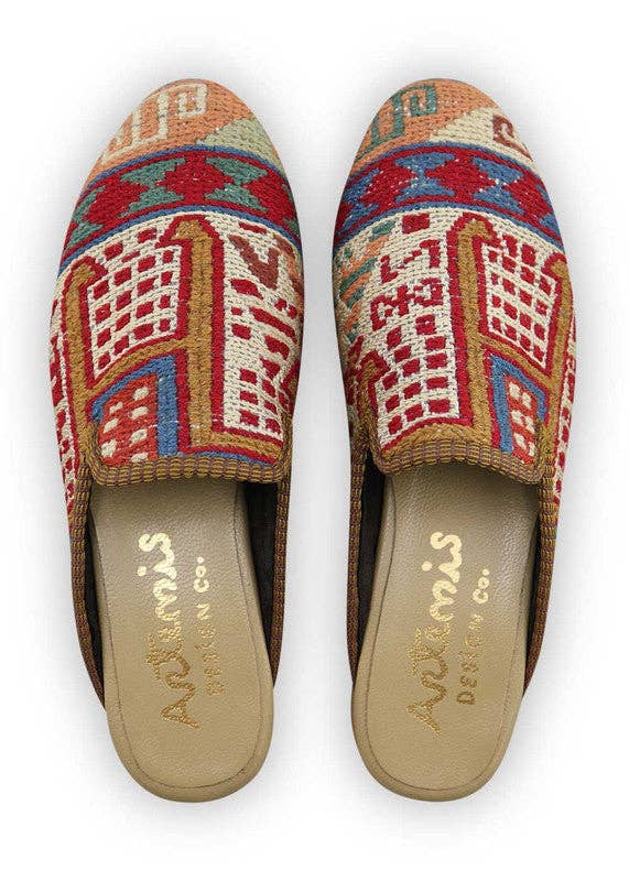 Artemis Design Co. - Wholesale Slippers - Women's - Women's Sumak Kilim Slippers - Size 100