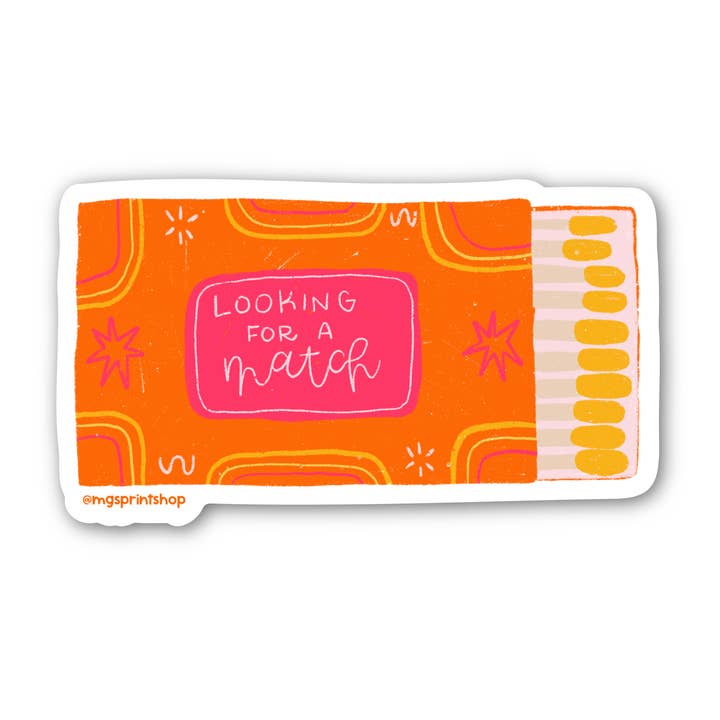 Matchbox Sticker for wholesale by Wickline's