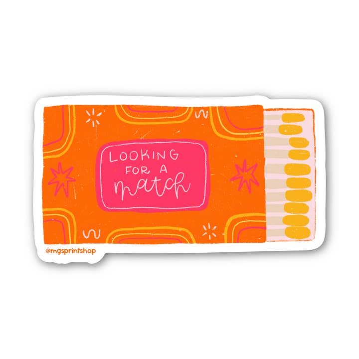 Tändsticksask Klistermärke för wholesale av Wickline's