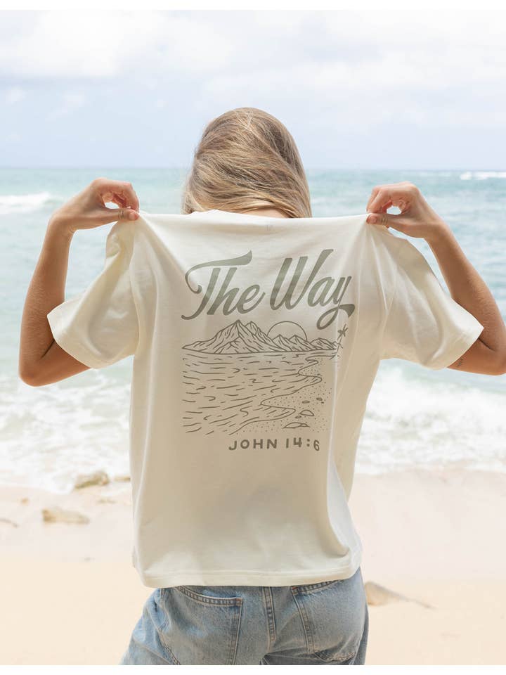 Elevated Faith - Wholesale Screen Printed T-Shirt - Women's - The Way Unisex Tee