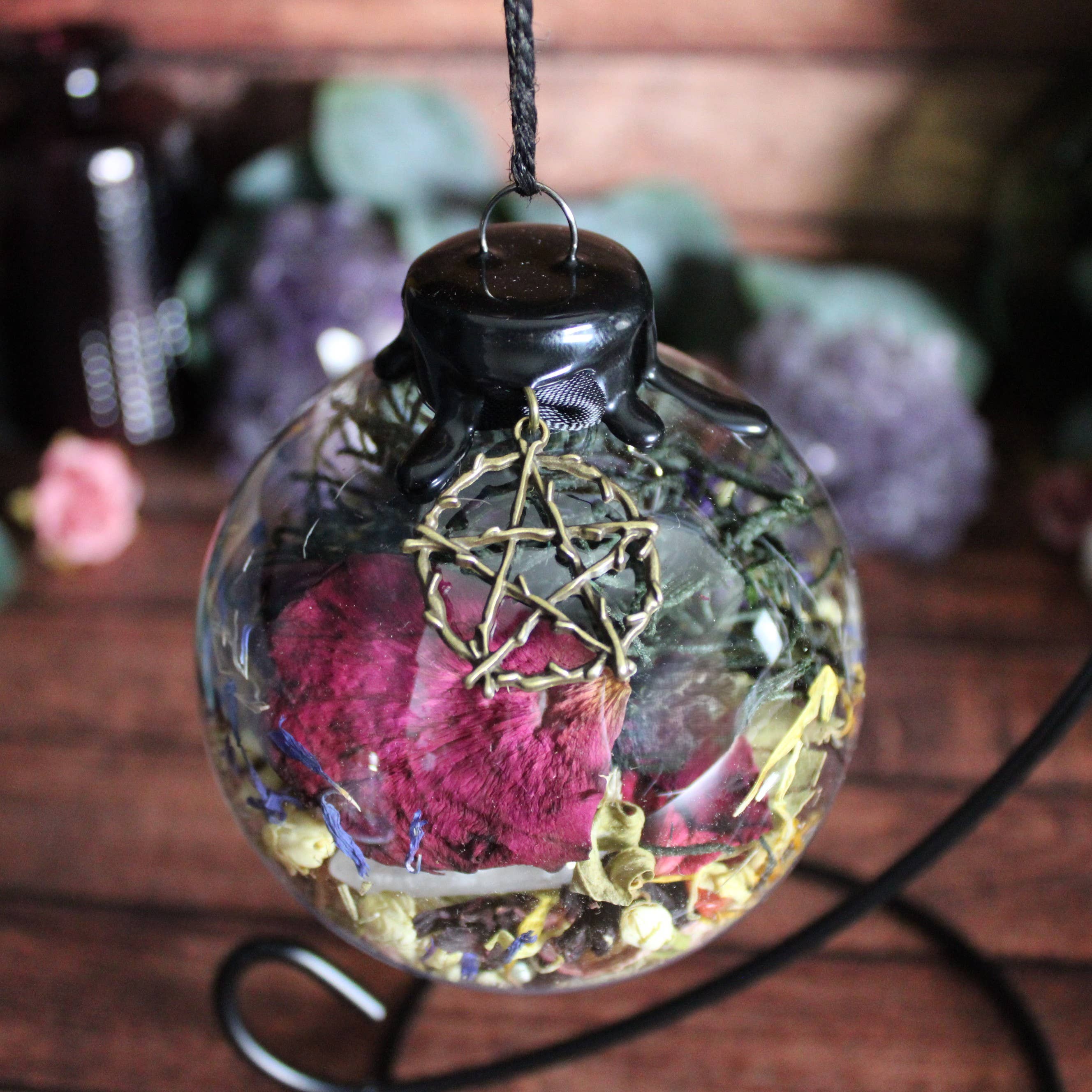 Moondust and Raven – Engroshandel Amulet – Beskyttelsesheksekugle, heksepynt, alterpynt9