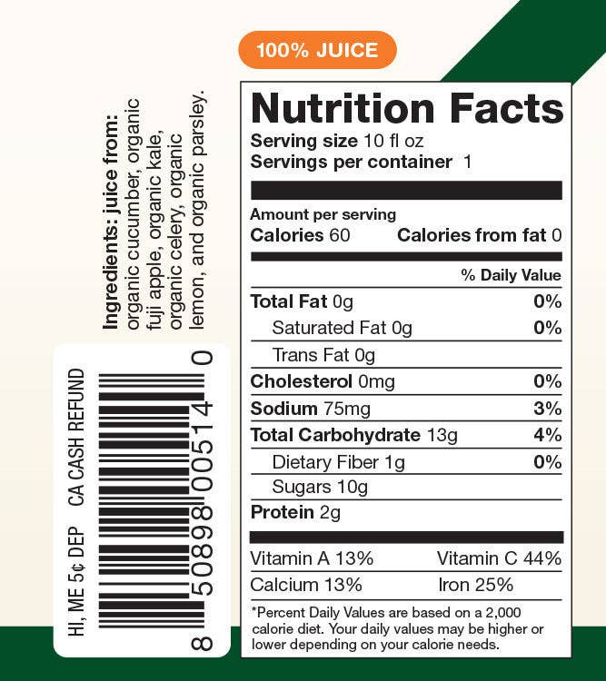 Lumi Juice - Wholesale Wellness Juice/Tonic - Farmhouse Greens1