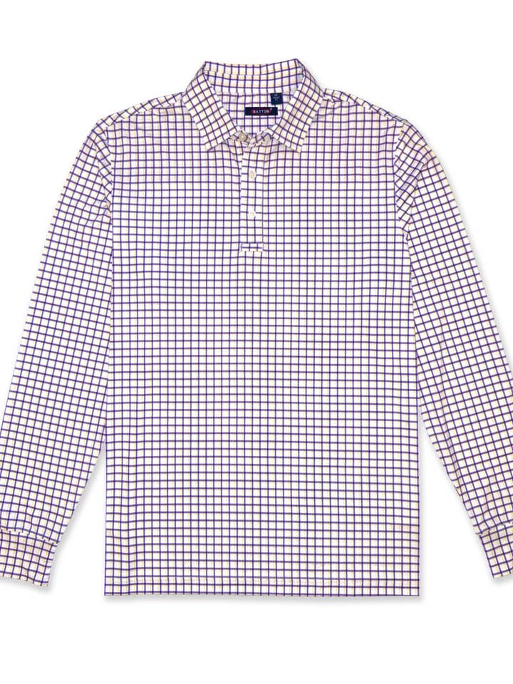 Batton - Wholesale Polo - Men's - LSU Performance Polo Long and Short Sleeve0