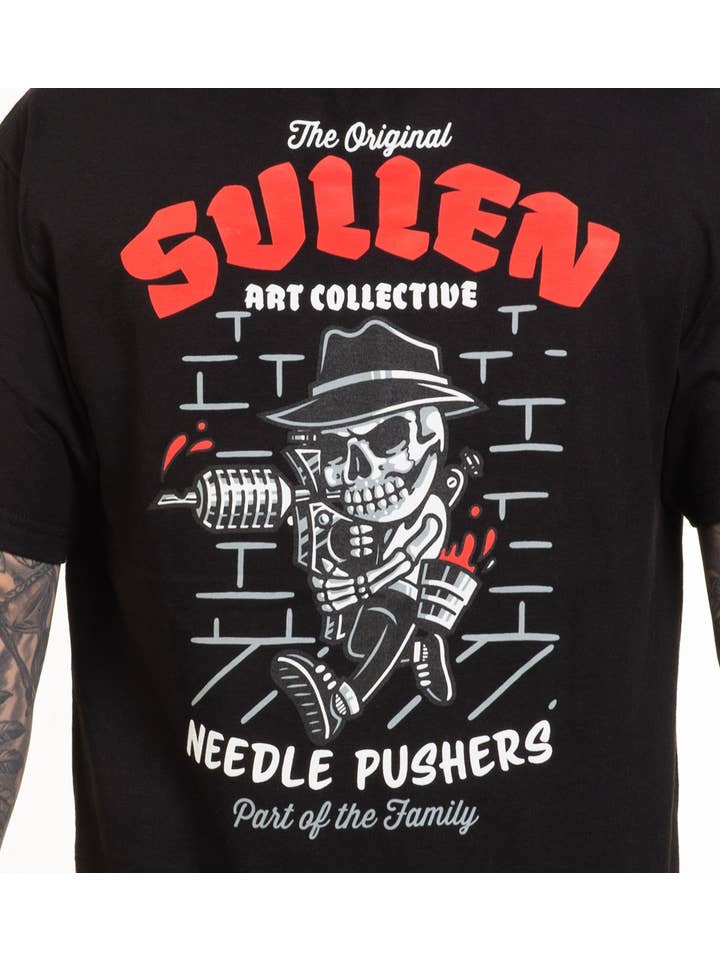Sullen Clothing - Wholesale Screen Printed T-Shirt - Men's - Part Of The Family Standard3