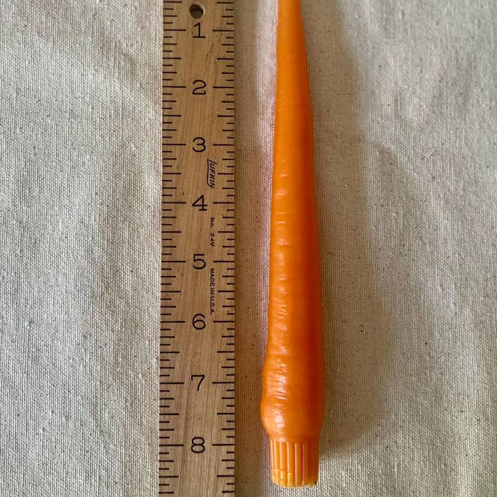 Wicksburgh - Wholesale Tapered Candle/Candlestick - Carrot Beeswax Taper Candle2