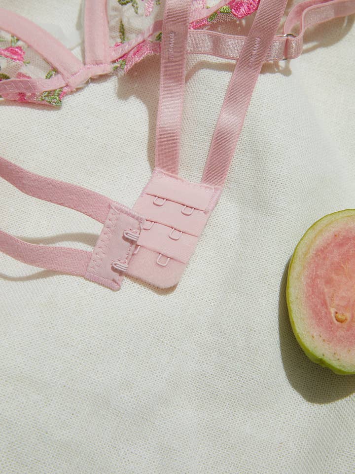 Moxy Intimates - Wholesale Lingerie Set - Women's - Pink See Through Lingerie4