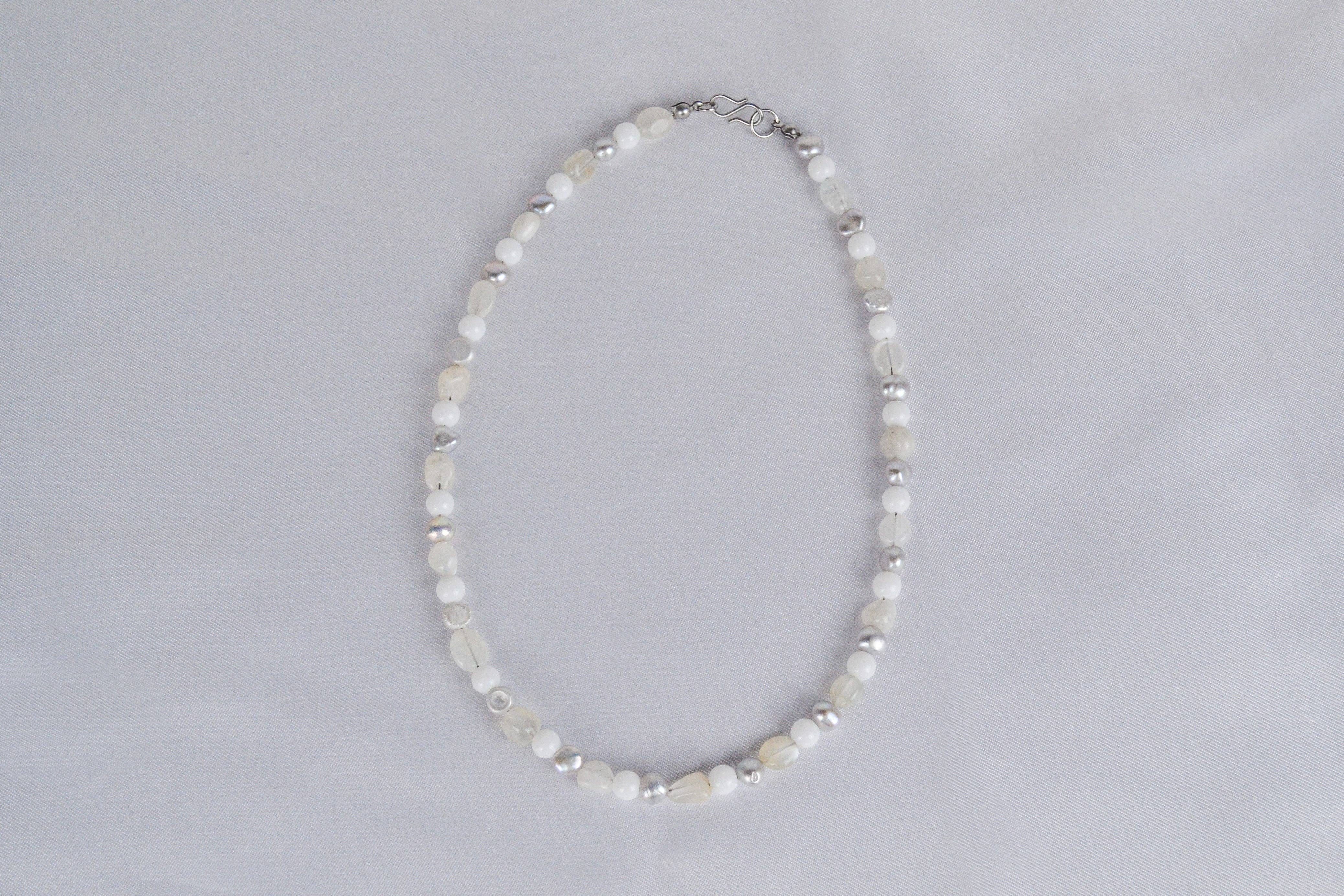 Linati Studio - Wholesale Beaded/Pearl Necklace - Gemstone Necklace Pearl3