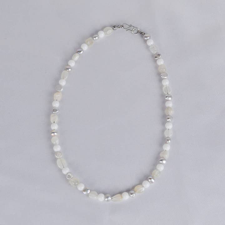 Linati Studio - Wholesale Beaded/Pearl Necklace - Gemstone Necklace Pearl3