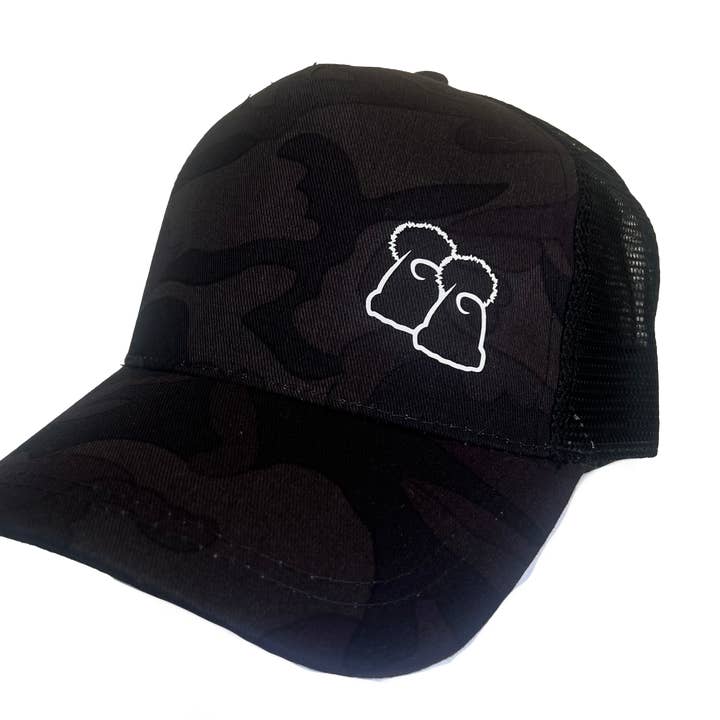 Boné de beisebol Midnight Camo Trucker Style por atacado de Big Bobble Hats
