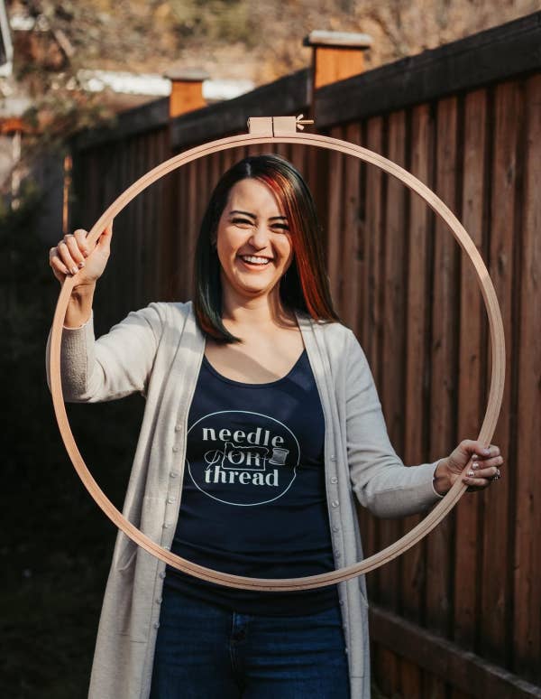 Nurge – wholesale Craft supplies – Nurge Beech Quilt Hoops6