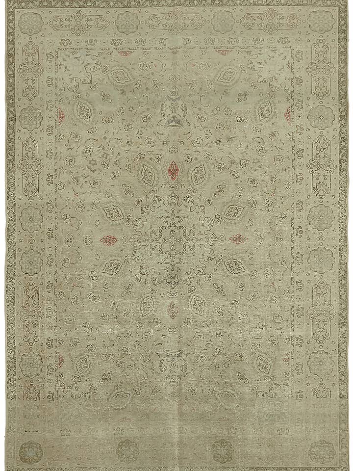 Alfombra grande beige revivida 8x11 - 45512 para venta al por mayor de RUG N CARPET