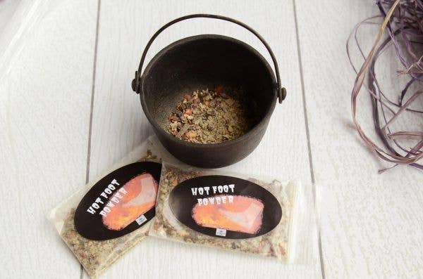 My Enchanted Path - Vente Accessoire de méditation - Hot Foot Powder | Pour les sacs Mojo | Sachets de 0,50 once0