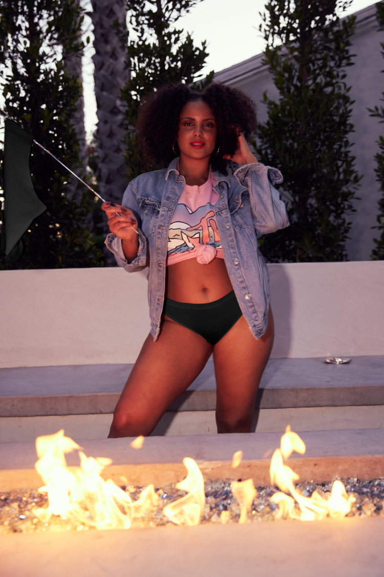 Black No-Show Bikini for wholesale on Faire9