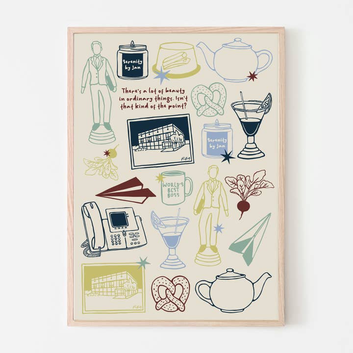 The Office US Wall Art Print for wholesale by P's Emporium