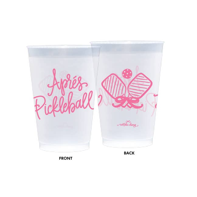 Natalie Chang - Wholesale Disposable Cup - Aprés Pickleball | Cups & Napkins (ALL)1