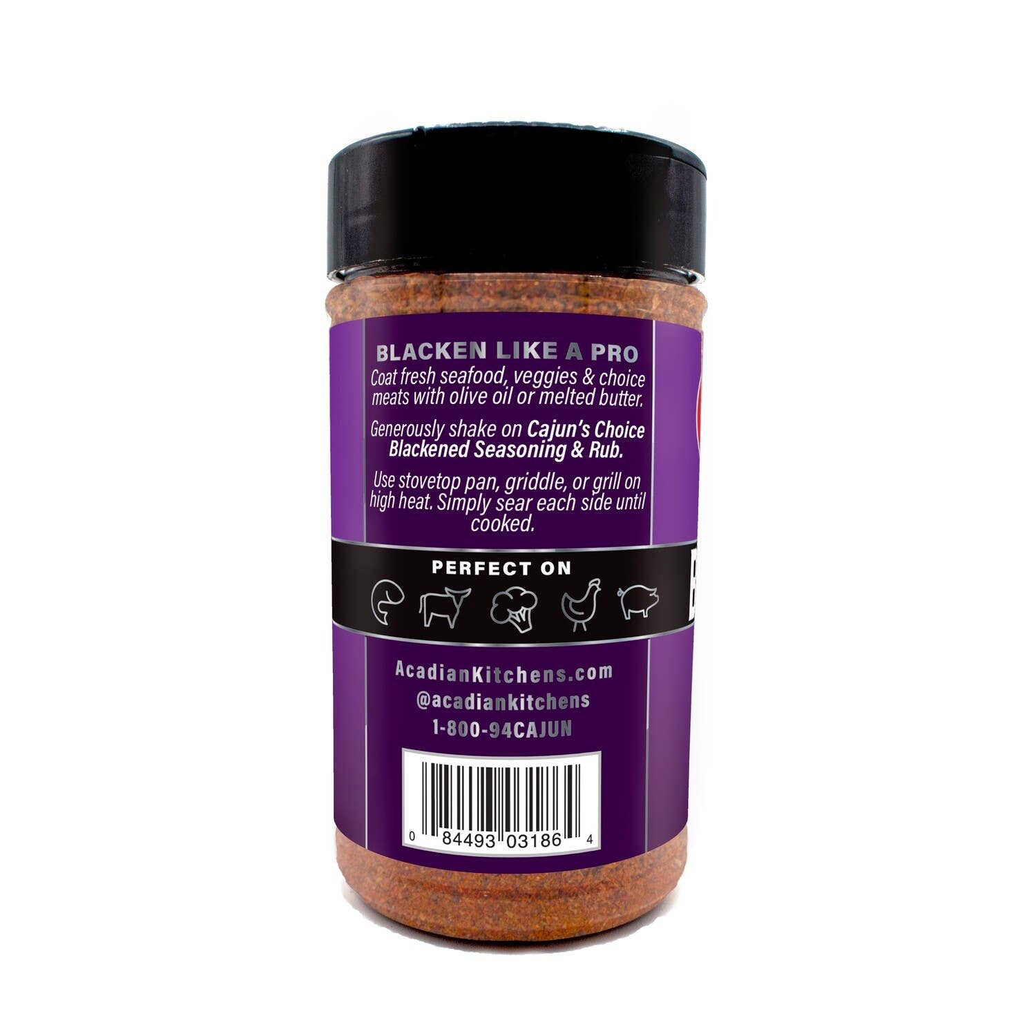 Ragin' Cajun - Wholesale Dried Spice Mix - Blackened Seasoning & Rub 6.5 oz.1