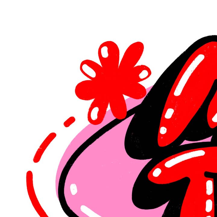 Alexandra Ramirez Arts – wholesale Art print – Muay Thai Lettering Art Print3