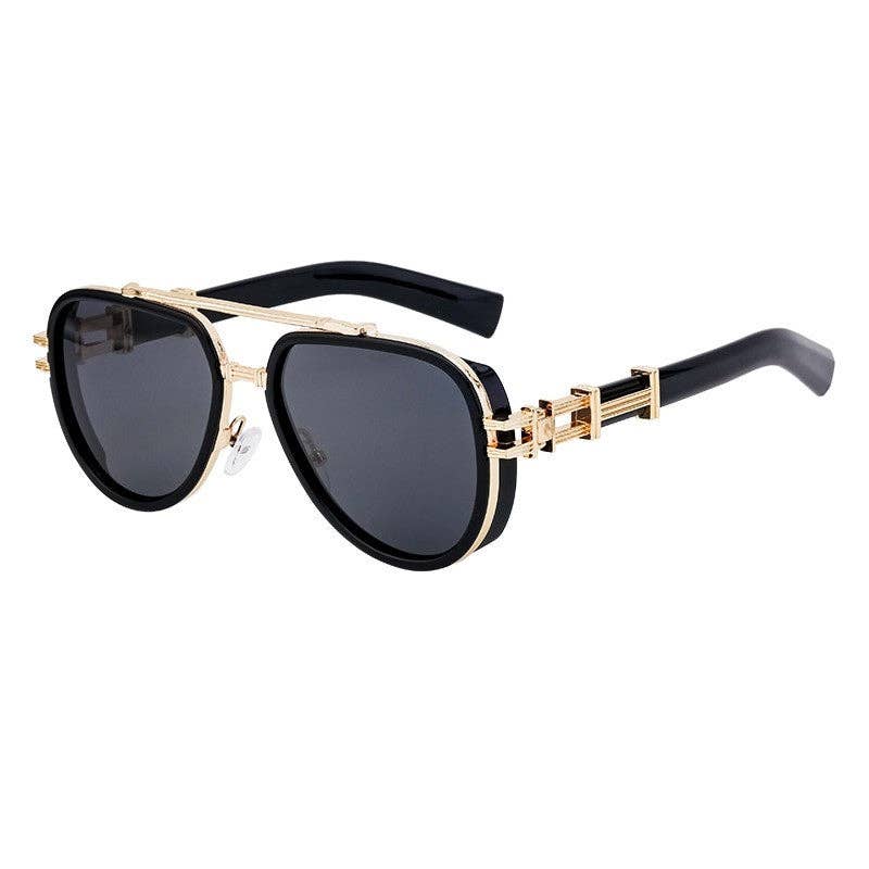 UZ Wholesale Store - Wholesale Sunglasses - Men's - Men's Polarized Vintage Punk Sunglasses1