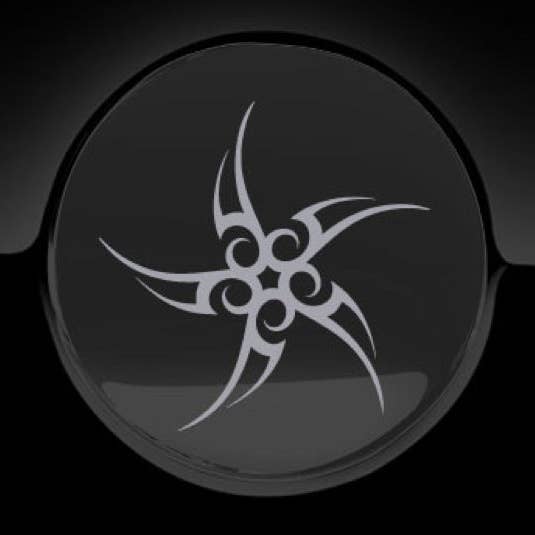 Tribal Five Star Fuel Cap Cover Car Sticker for wholesale by WinsterCreations™
