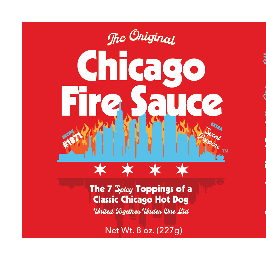Big Fork - Wholesale Hot Sauce - Chicago Fire Sauce – Gourmet Hot Dog & Grill Hot Sauce9