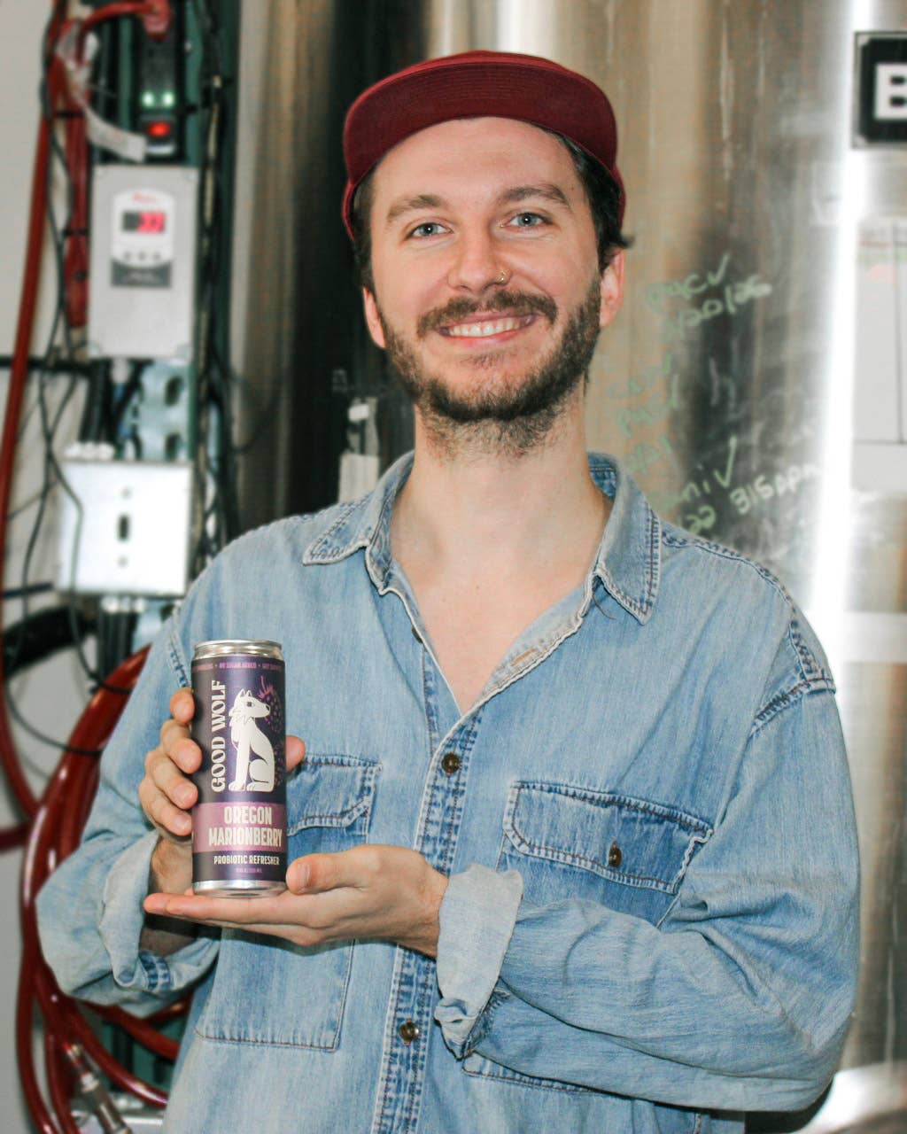 Good Wolf Beverages - Wholesale Soda/Carbonated Drink - Marionberry Probiotic Soda - No Added Sugar; Hand-Crafted6