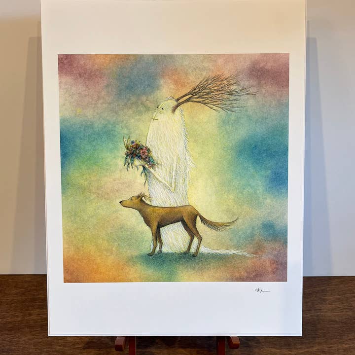 Obsolete World - Wholesale Art Print - "Seeking To Loom" Art Print 1