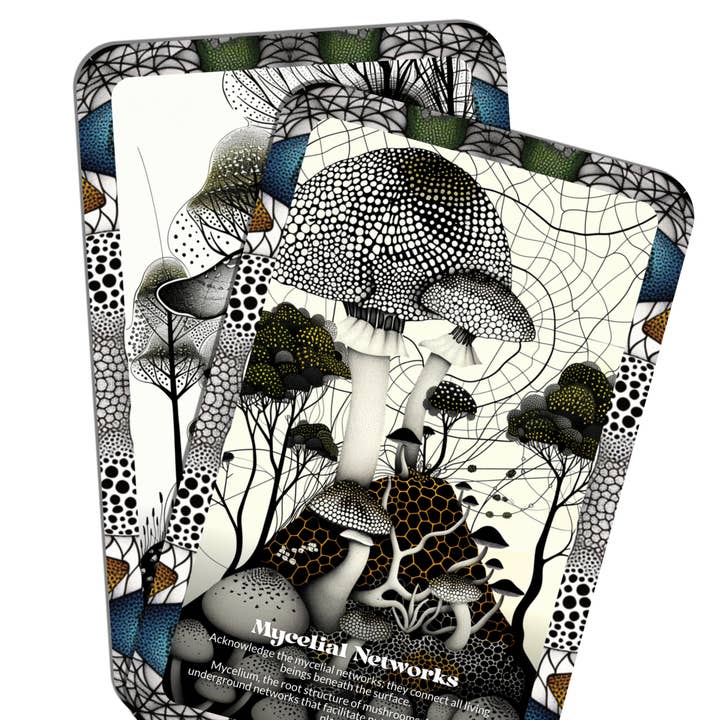 IBIZA TAROT - Wholesale Tarot Cards - Mushroom Oracle: 22 Vision Cards by Symbolika - Divination
