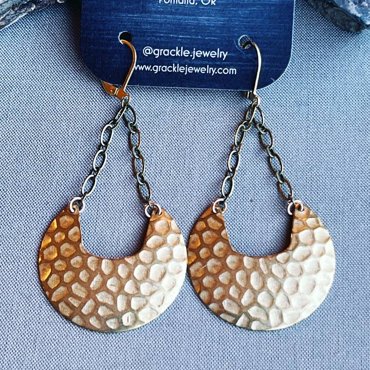 Piper Earrings for wholesale by Grackle Jewelry