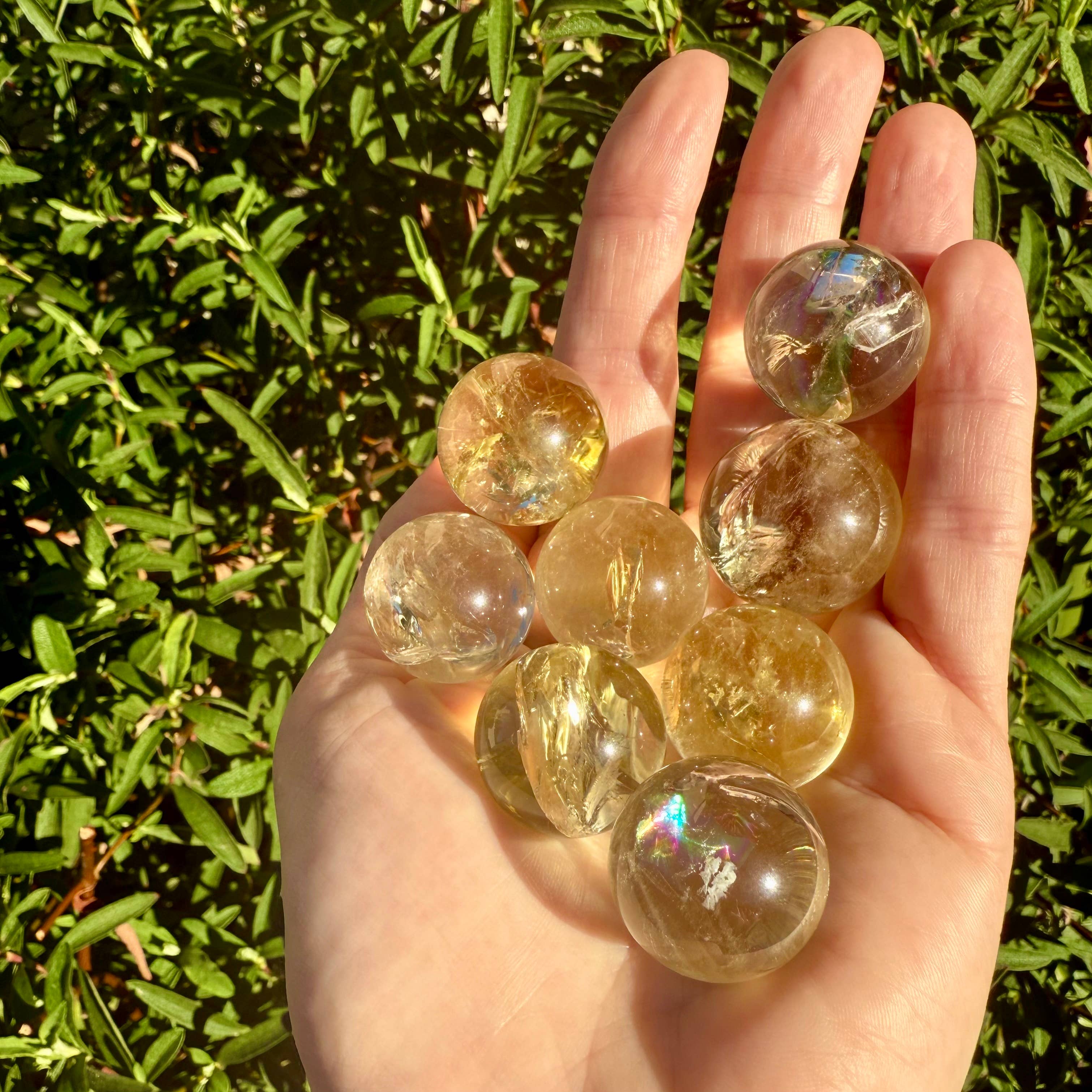 Liv Rocks - Wholesale Spiritual Stone/Crystal - Citrine Sphere | Mini Crystal Ball3