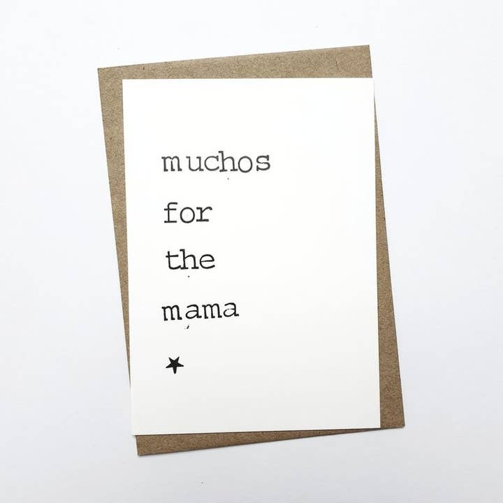 Veel voor de mama voor wholesale door By Mar Postcards