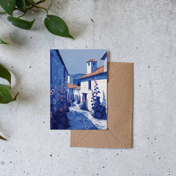 Botanopia - gifts , decor and cards for plant lovers - Wholesale Gewone wenskaart - Ridderspoor | Alledaagse wenskaart | Franse kaart4