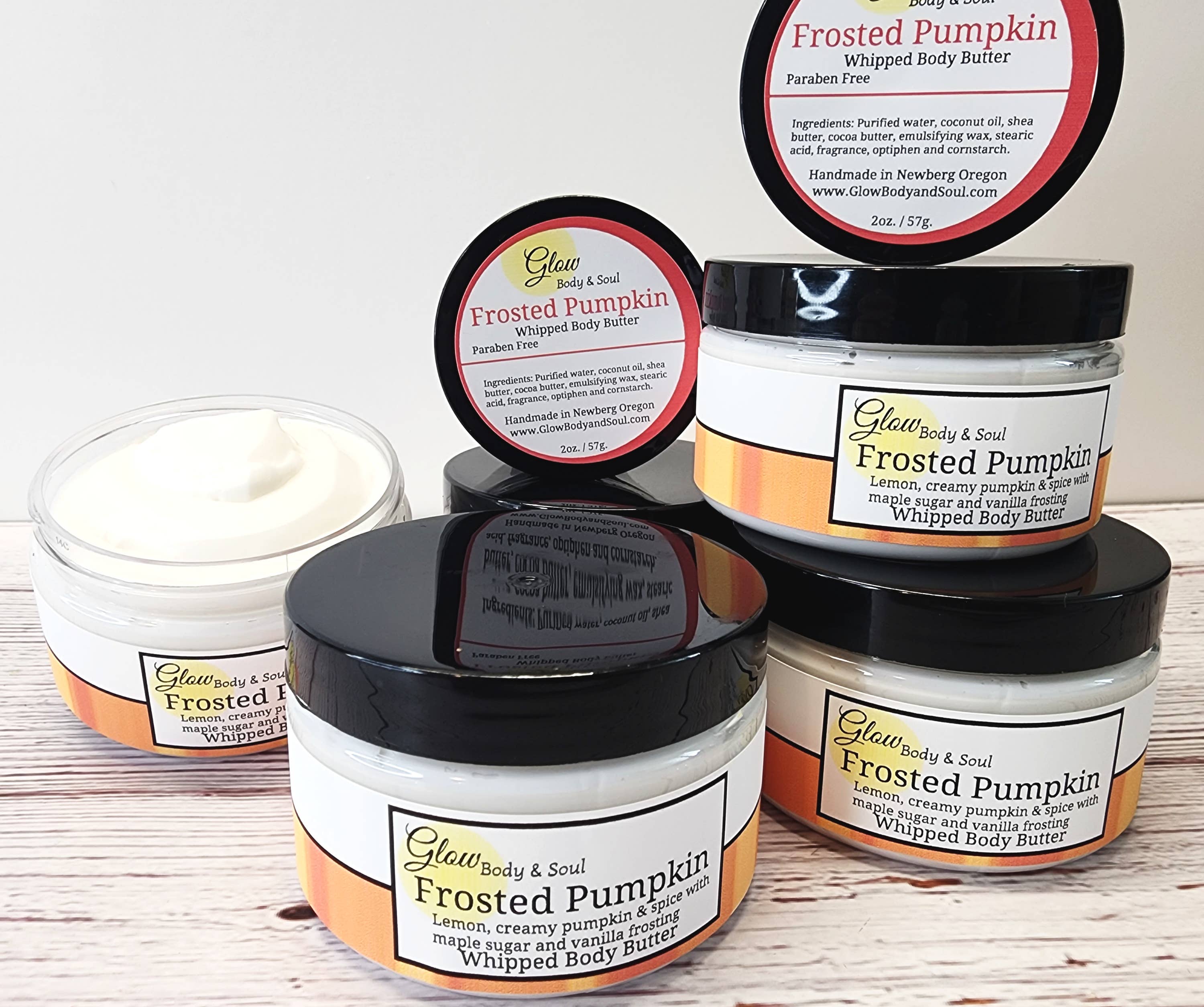 Glow Body and Soul - Wholesale Body Balm/Butter - Frosted Pumpkin Body Butter Limited Edition Body Butter1