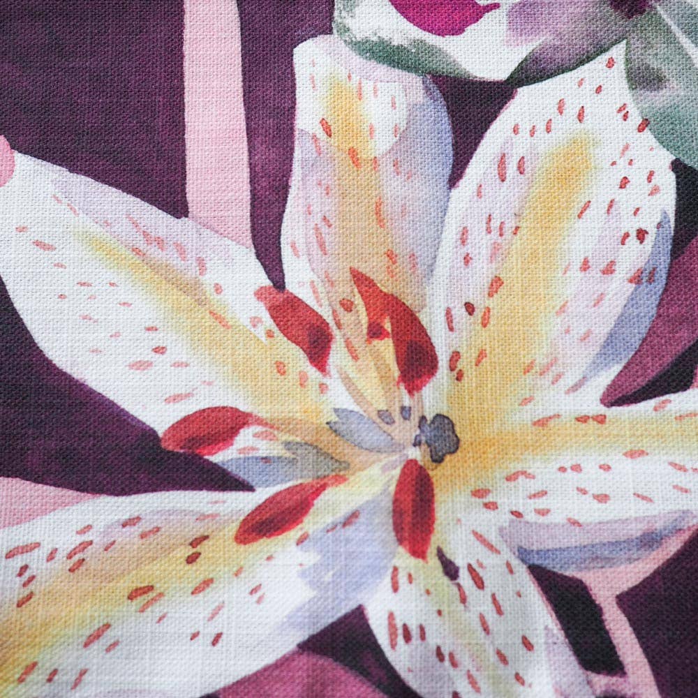 Natalie Martin | Australian Watercolour Artist - Wholesale Tea Towel - 'The Japanese Garden' Tea Towel3