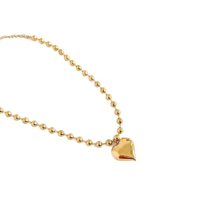 Pretty Simple - Wholesale Pendant/Charm Necklace - Harmony Heart Necklace - WATERPROOF0