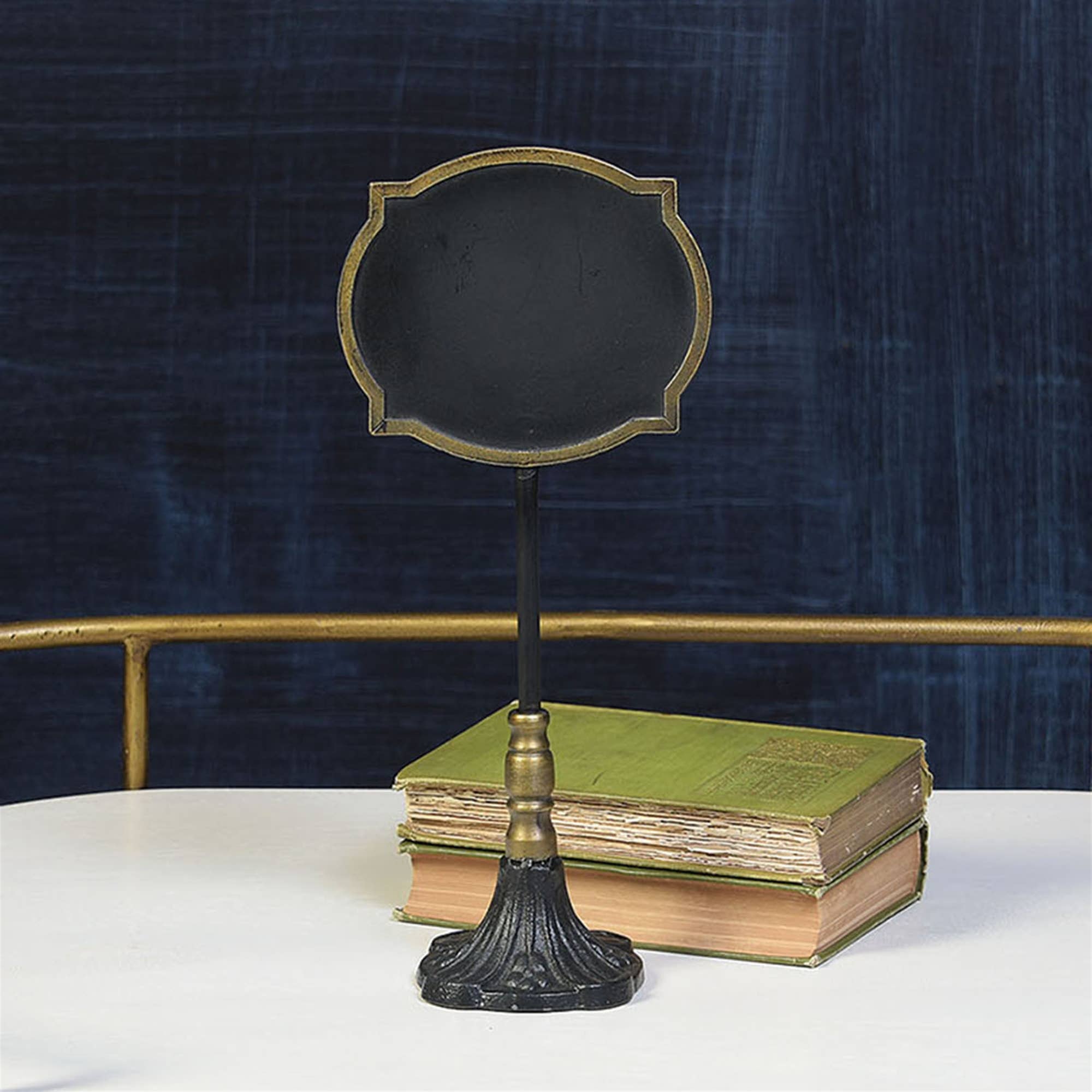HomArt - Wholesale Chalkboard - Carrel Chalkboard Stand - Oval3