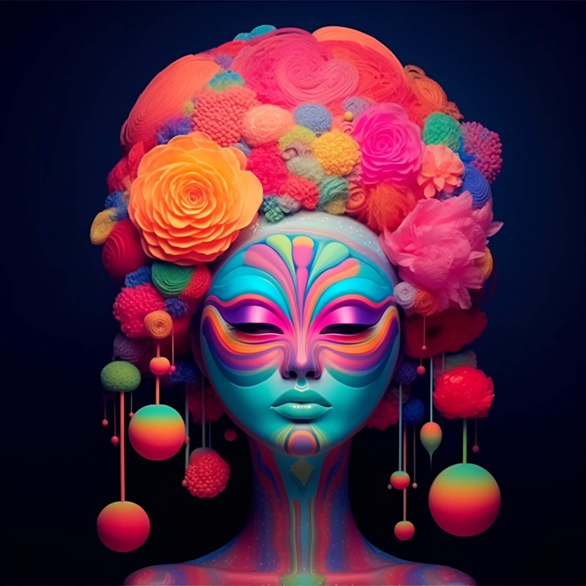 Wayne Flint Digital Portraits - Wholesale Art Print - Luminous Ladies Bundle1