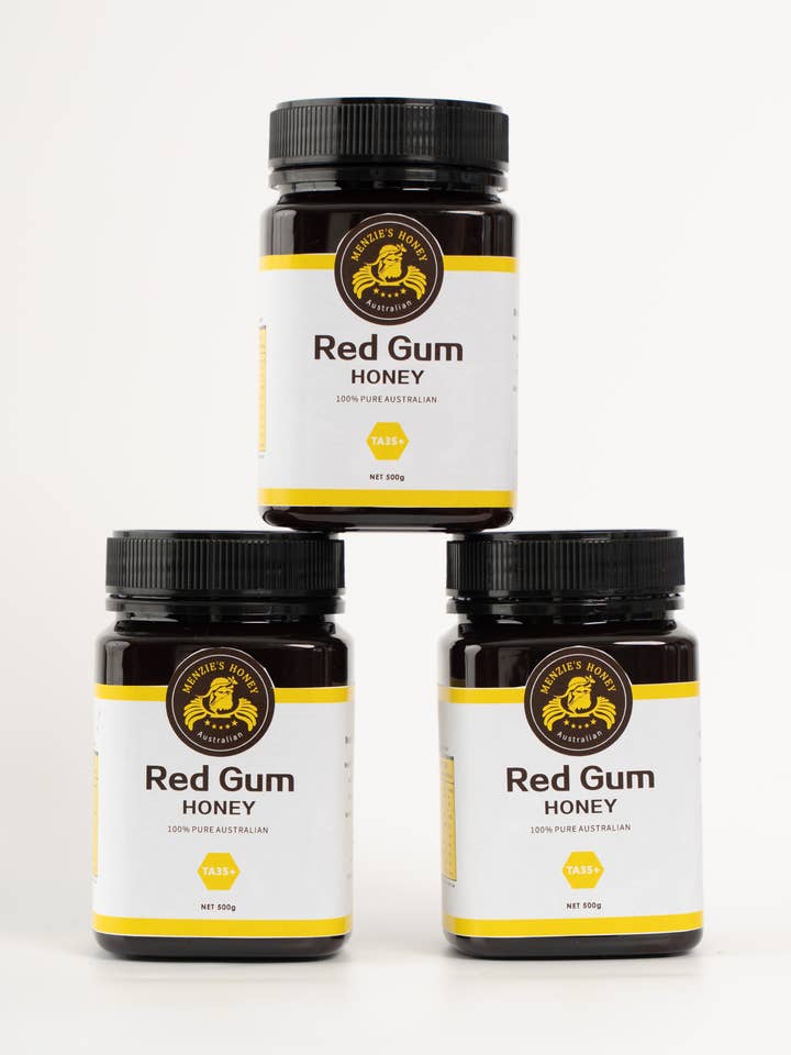 Australian Menzie's Red Gum Honey TA35+ for wholesale by Australia Menzie's Honey