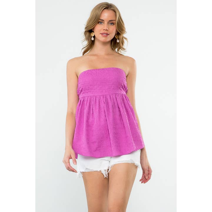 Tie Back Tube Top for wholesale by THML