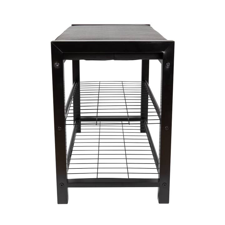 Danya B - Wholesale Bench - Leatherette Storage Entryway Bench with Metal Frame13