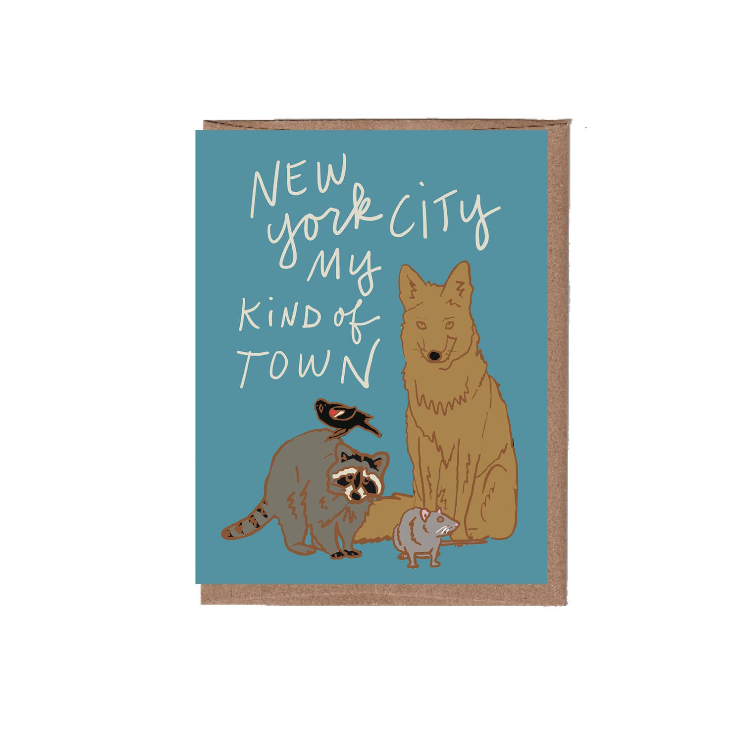 La Familia Green - Vente Carte de vœux classique - Carte de vœux My Kind of Town, ville/État1