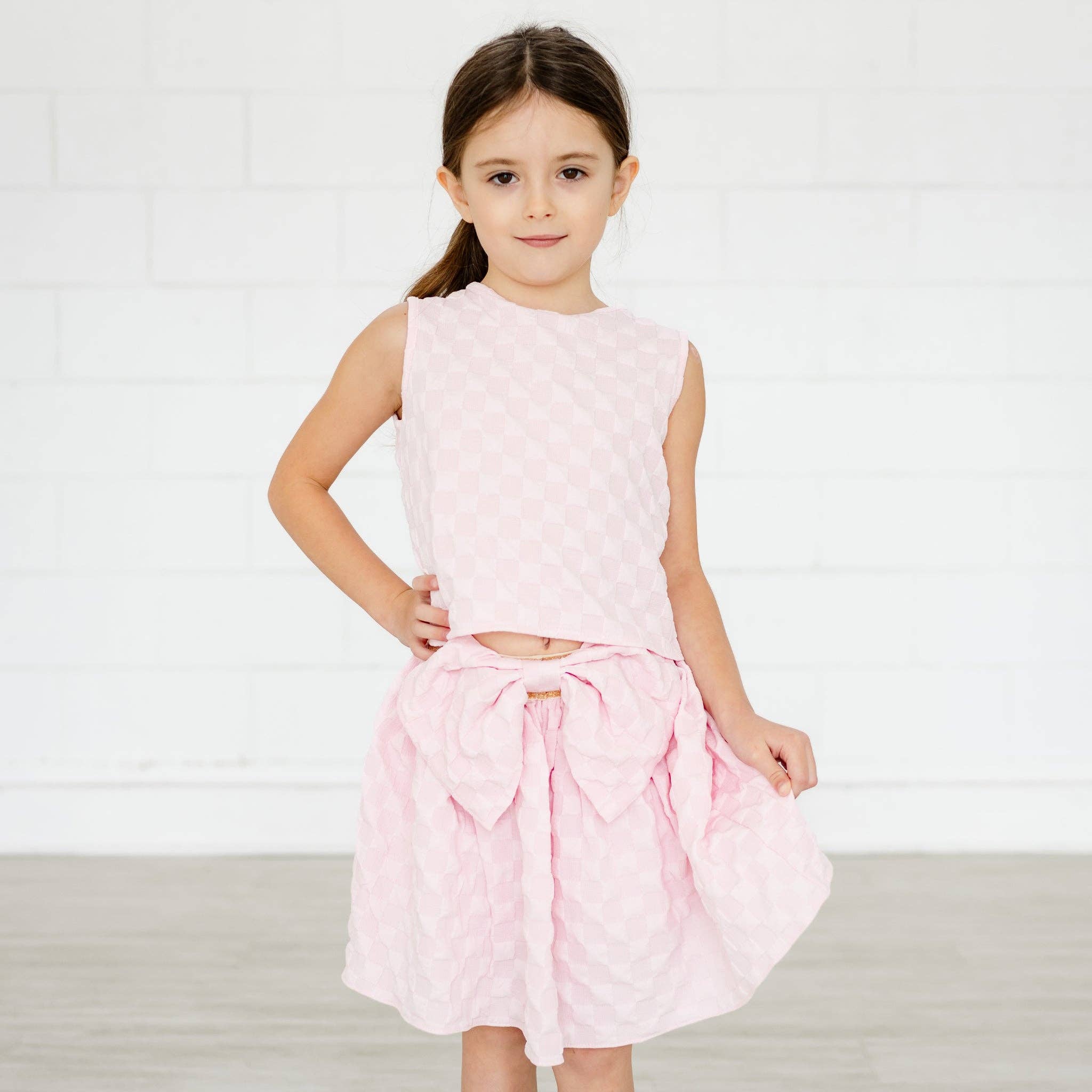 Petite Hailey - Vendita all'ingrosso Completo top e gonna - Bambini - Set nastri Jasmin23