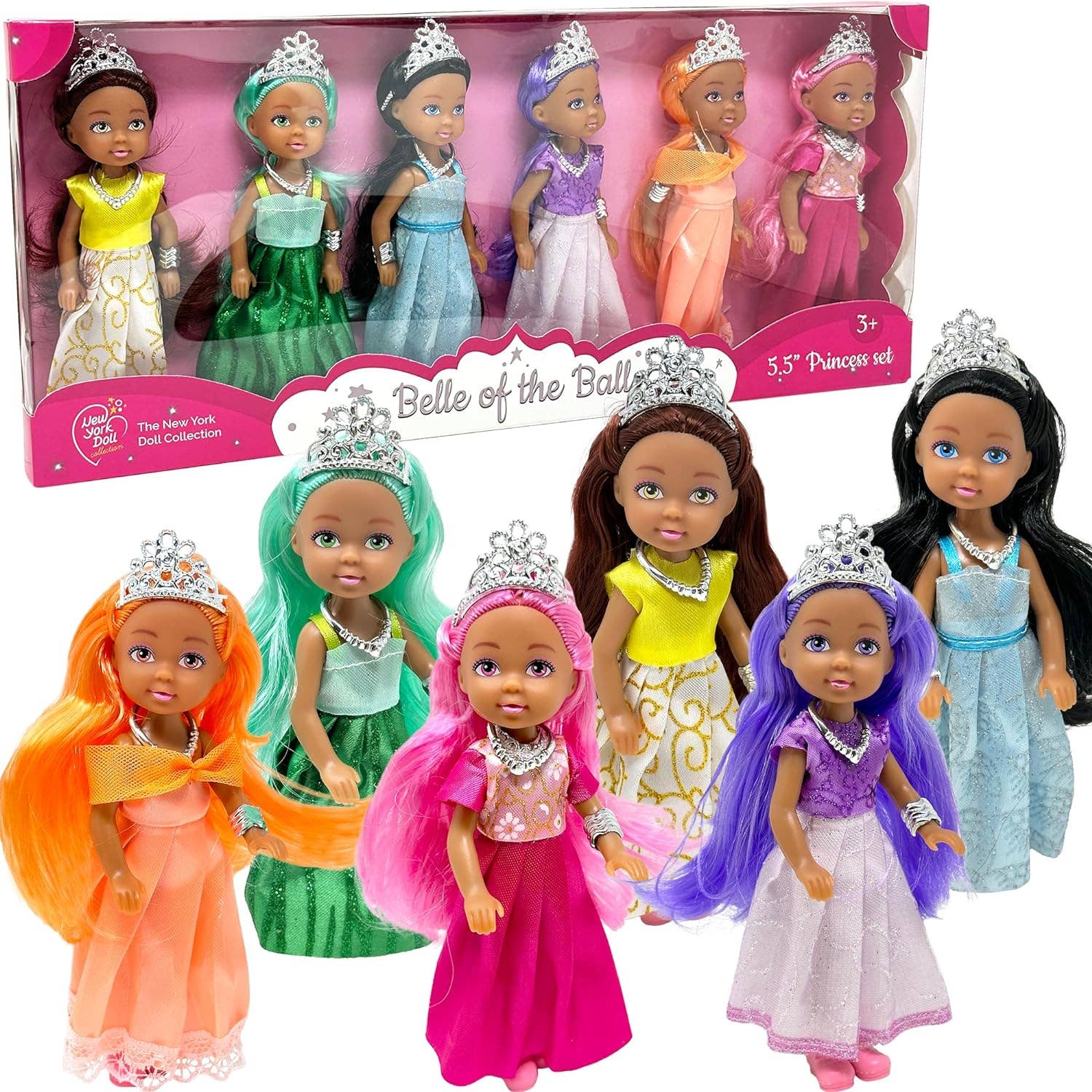 The New York Doll Collection - Wholesale Doll - Kids - Little Dolls Set with Mini Princess Dolls for Girls7