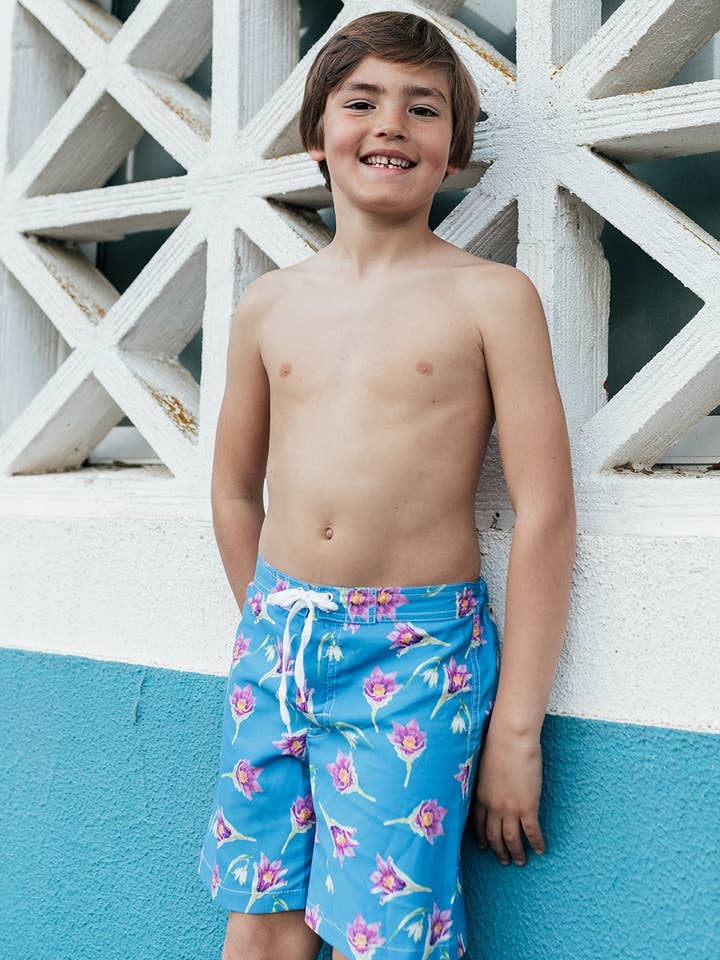 Csfloresazul for wholesale by BOW Swimwear