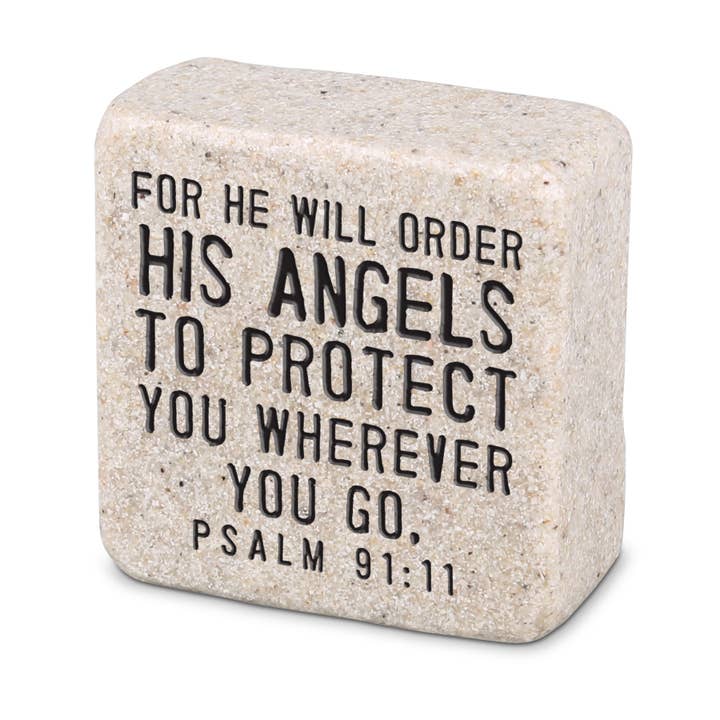 LCP His Angels Scripture Stone for wholesale by Dicksons