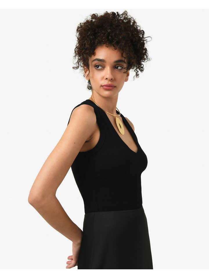 Forcast - Wholesale T-shirt – women's - Forcast Women's Devon V-Neck Singlet2